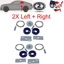 For Bentley Continental Gt 2003-2010 2x Window Regulator Repair Kit Rear