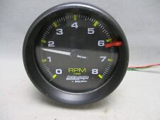 Vintage Auto Meter Auto Gage Tach Tachometer Gauge 8k Rpm