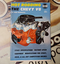 1961 Chevy 409 348 V-8 Hanbook Hot Rod Vintage Speed Parts Drag Racing Stock Car