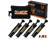 All-top Adjustable Auto-stop Tire Deflator Valve Kit 10-30 Psi 4 Pcs Screw-on