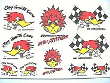 10 Decals Clay Smith Mr Horsepower Hot Rat Rod Muscle Car