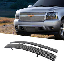 Fits 2007-2014 Chevy Tahoesuburbanavalanche Chrome Billet Grille Grill Insert