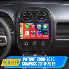 For Jeep Patriot Compass 2009-2016 10 Android 12 Carplay Car Stereo Radio Bt