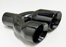Exhaust Tip 2.25 Inlet 3.50 Outlet 9.50 Wdwds350950-225-bc-ss Dual Double Wall