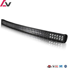 Heavy Duty 52 Inch 300w Curved Led Light Bar For Offroad Boat Suv Truck Lamps