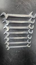 Snap-on 7 Piece Metric 10mm-17mm Four-way Angle Head Open-end Wrenches