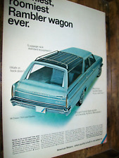 1966 Amc Rambler Classic 770 Cross Country Station Wagon Large-magazine Car Ad