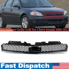 1x Front Center Upper Grille Grill For Chevy Impala 2006-2013 Chromeblack