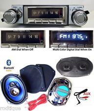 1970-1977 Camaro Bluetooth Radio Stereo Dash Replacement Speaker 6x9s 740