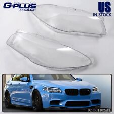 Fit For Bmw F10 F18 520 523 525 535 530 10-14 Clear Headlight Replacement Lens