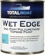 Marine Topside Paint For Boat Pool Slide Fiberglass Wood Classic Whaler Blue 1qt