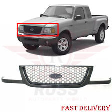 New Grille Black With Silver Mesh For 2001-2003 Ford Ranger Fo1200395 3l5z8200ba