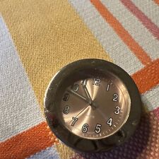 Mini Copper Dial Car Clock Stick-on Quartz Clocks Fit For Dashboard Home Boat