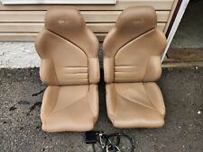 95 Corvette C4 Beige Tan Leather Sport Seats Nice Used Fully Functional