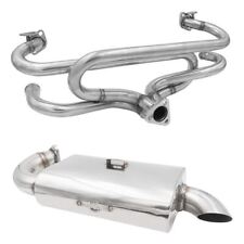Bugpack Stainless Steel Mondo Muffler Exhaust System 1600cc Type 1 Vw Bug