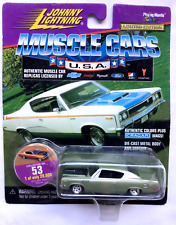 Johnny Lightning Muscle Cars 1970 Amc Rebel Green