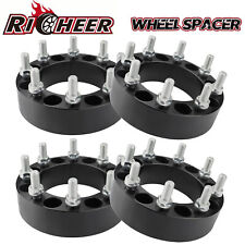 4x 2 8x6.5 To 8x6.5 Black Wheel Spacers 916 For Ram 2500 3500 Ford F-250-350