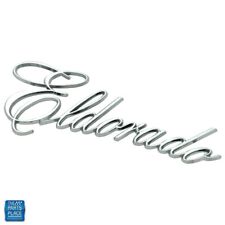 1971-76 Cadillac Eldorado Script Emblem 2 Post Casting 1498995 Gm 9882666