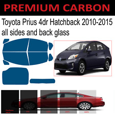 Premium Carbon Window Tint Fits Toyota Prius 4dr Hatchback 2010-2015 Precut