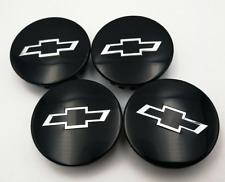4x67mm Car Wheel Center Caps Rim Hubcap Emblem Black For Chevy 23115617