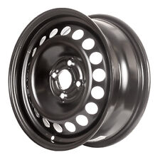 08077 New Replacement 15x6 Black Steel Wheel Fits 2005-2010 Chevrolet Cobalt