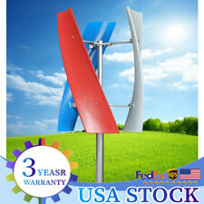 24v 3 Blades Wind Turbine Generator Windmill Vertical Axis Wind Powercontroller