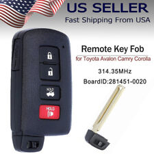 Smart Remote Key Fob Hyq14fba For Toyota Avalon Camry Corolla 281451-0020