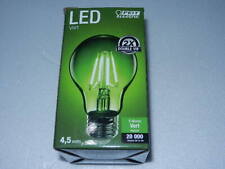 New Feit Electric Green Dimmable Led Party Light Bulb A19 Medium Base
