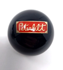 Peterbilt Brass Shift Knob Vintage Style With Chrome Stainless Steel Insert