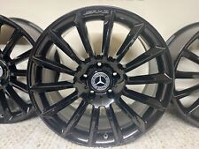 Set Of 4- 20 Mercedes Factory Amg Oem G500 G550 G63 G-wagon Black Wheels 85b