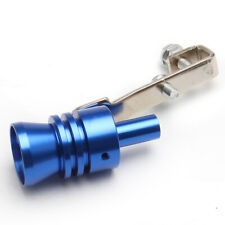 Universal Blue Turbo Sound Exhaust Muffler Pipe Whistle Car Roar Maker L