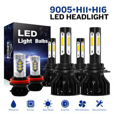 Led Headlights High Low Beam Fog Light For 2006 2007-2015 Honda Civic Bulbs Kit