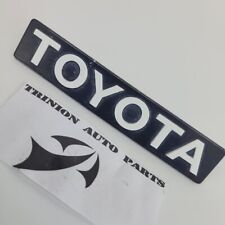1989 Toyota Tercel Rear Trunk Toyota Emblem Logo Badge Symbol Blackwhite Oem