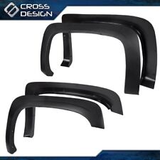Textured Fender Flares Fit For 07-13 Chevy Silverado 1500hd2500hd3500hd 78.7