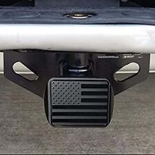 Full Aluminum Trailer Towing Hitch Receiver Cover Usa Flag Plug For Chevy Pickup