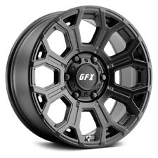 G-fx Tr19 Wheels 20x9 12 6x139.7 106.2 Black Rims Set Of 4
