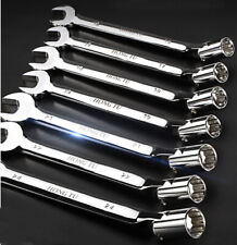 12-point Flex Head Socket Wrench Metric Open End Spanner Hand Repair Tool