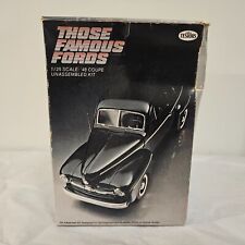 Testors Those Famous Fords 1948 Ford Coup 125 Scale Model Kit Sealed