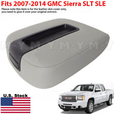 Fits 2007 2008 2009-2014 Gmc Sierra 1500 2500 Console Armrest Lid Cover Gray