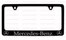 1 Mercedes Benz Black Plastic License Plate Frame