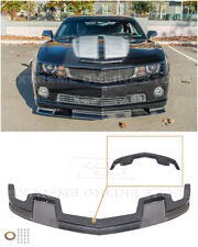 For 10-13 Camaro Ss Tl1 Style Carbon Fiber Front Bumper Lower Lip Splitter