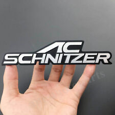 Metal Ac Schnitzer Logo Emblem Car Badge Decal Sticker Auto Trunk Rear Tailgate