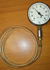 Ashcroft Usa Amp-9413 Vacuum Pressure Gauge 3.75in 0-30 Vintage Tool Steampunk