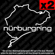 Nurburgring Track Vinyl Decal Sticker Germany Vw Bmw Audi Porsche Stig M3 Rs4 M5