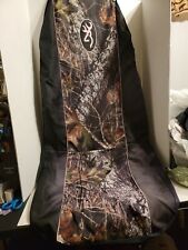 Spg Camo Mossy Oak High Back Bucket Seat Cover Pink Logo Pink Piping Great...