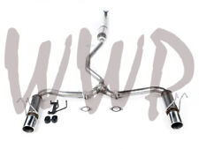 Stainless Steel Dual Exhaust Muffler System For 16-20 Honda Civic 2.0l Lxsport