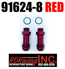 2 8 916 X 24 Red Fuel Fittings Barry Grant Demon Carbs Free Usa Shipping