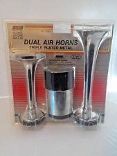 Air Horn Loud Train Dual Trumpets Car Truck Boat Speaker Usa.