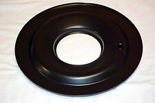 14 Black Flat Air Cleaner Base 5-18 Neck For 4 Barrel Chevy Ford Dodge Gm