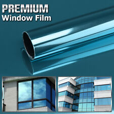 Window Tint One Way Mirror Chrome Style Only Uv Heat Reflective Home Office